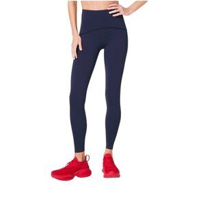 SPANX Booty Boost Leggings in Navy Blue Size Small